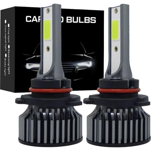 2pcs Mini LED lampada H4 H7 LED Car Headlight 9000LM 3000K 6000K 8000K Lamp H1 9005 HB3 9006 HB4 H8 H9 H11 fog lights Bulbs
