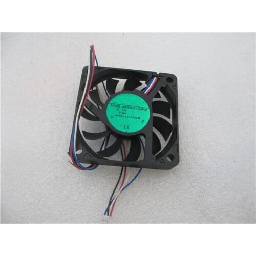 AD06012HX10AB00 Free shipping 6cm 6010 60x60x10mm CPU Cooler Cooling Ultrathin 4 Wire 4pin Double Ball Bearing Large Air Volume