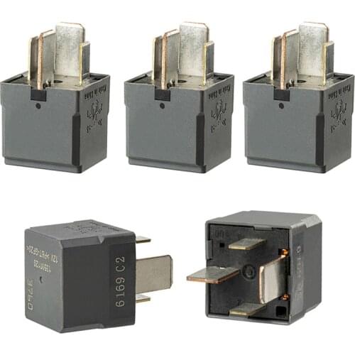 5PCS OEM 13500120 15-51279 002548719 1551279 Genuine 4PINS 12V Automotive Relay Assy for Nissan for Chevrolet for GMC for Buick