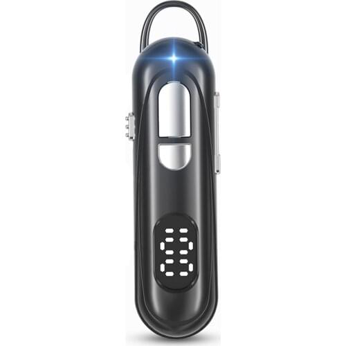 Bluetooth Earpiece Single Ear Wireless Noise Cancelling Headset Talking Wireless Headphones With Noise Cancelling Mic Handsfree