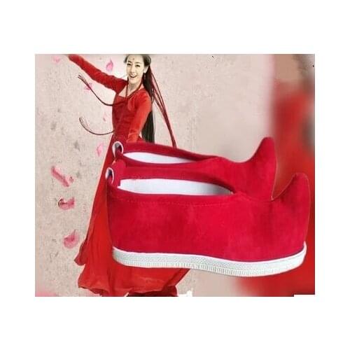 Han dynasty shoes chinese ancient shoes vintage shoes ancient wedding shoes swordsman halloween cosplay