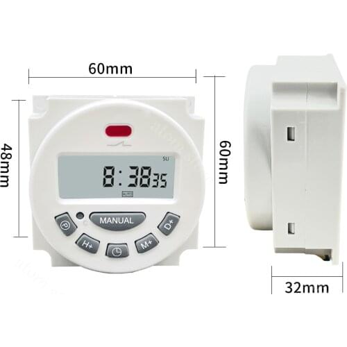 L701 Electronic LCD Digital TIMER SWITCH L701 16A AC220-250V time switch weekly programmable electronic timer