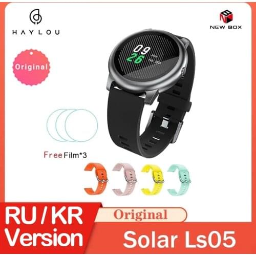 Haylou Solar Smart Watch IP68 Waterproof Smartwatch Women Men Watches For Android iOS Fitness Tracker Haylou LS05 From Youpin