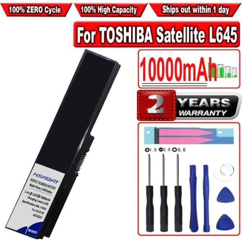 HSABAT 10000mAh Battery for TOSHIBA Satellite L645 L655 L700 L730 L735 L740 L745 L750 L755 PA3817U-1BRS 3817 PA3817 PA3817U