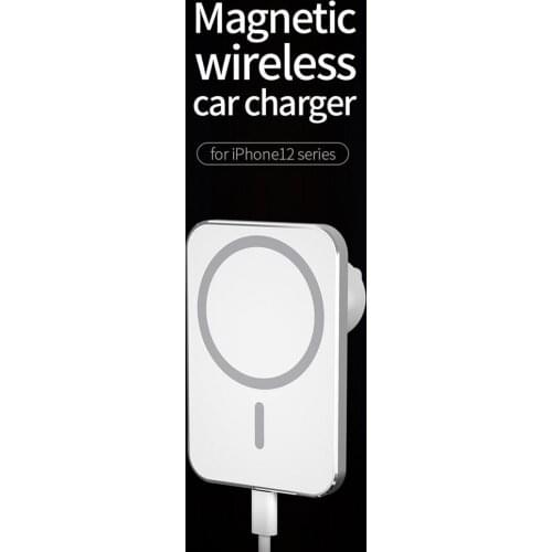 Magnetic Wireless Charger Car Wireless Chargers For Iphone 15W Fast Charging Magnetic Charger Car Phone Holder Auto Interior