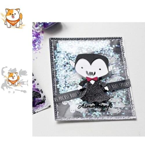 Halloween characters Metal Cutting Dies Scrapbooking Stencil For DIY Paper Card Decorative Embossing Die Cut Craft Dies New 2019