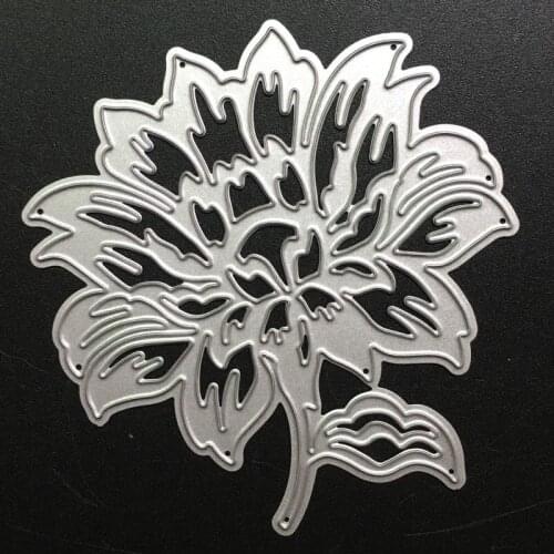 SCD780 Flower Metal Cutting Dies For Scrapbooking Stencils DIY Album Cards Decoration Embossing Folder Die Cuts Template New