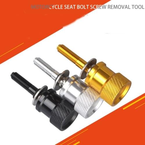Motorcycle Aluminum Rear Fender Passenger Seat Bolt Screw Removal Tool-less Quick Release For BMW R Nine T R9T RNINET 2014-2020