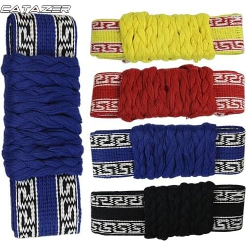 100% Cotton Shaolin Kung Fu Qigong Belt Martial Arts Wushu Training Sashes for Wing Chun Tai Chi Clothes