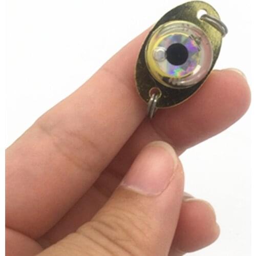 Drop Fishing LED Deep Attraction Lure Underwater Eye Shape Fishing Squid Bait Fish Lure Light Flashing Lamp Pesca Lure
