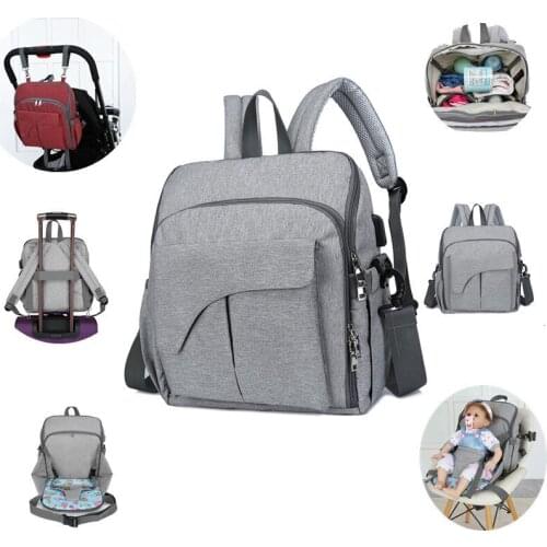 Mummy Maternity Diaper Bag Large Nursing Travel Backpack Designer Stroller Baby Bag Baby Care Nappy Backpack
