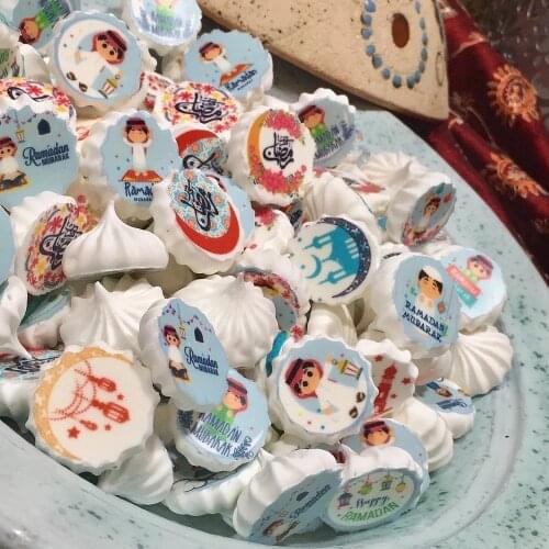 Edible Ramadan decorations for Cupcake Cake Chocolate Cookie