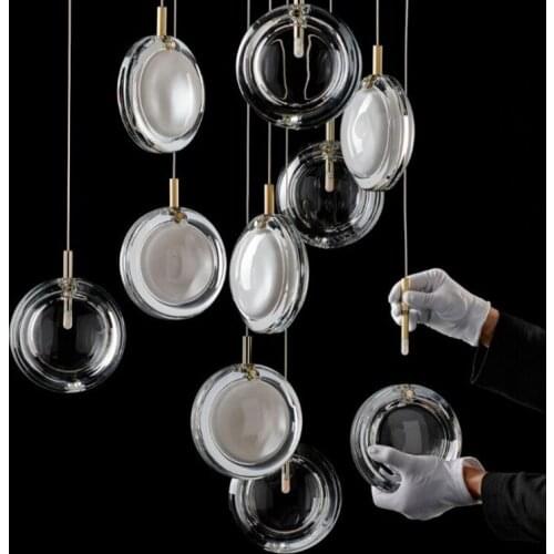 Nordic led stone luminaire suspendu deco chambre light fixtures kitchen fixtures commercial lighting bedroom living room