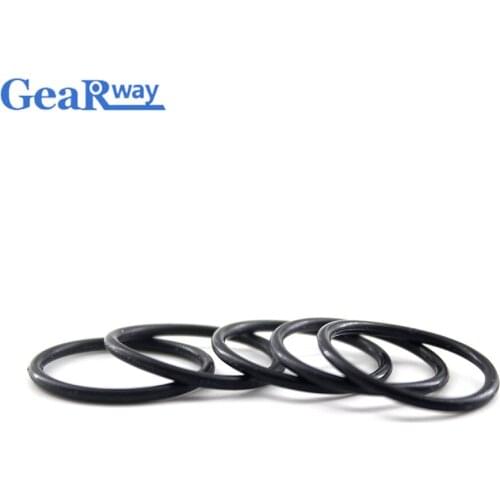 Gearway Black NBR O Ring Seal 1.5mm thickness O Ring Seal Washer 21/22/23/24/38/40mm OD 70 Hardness O Ring Seal Gasket