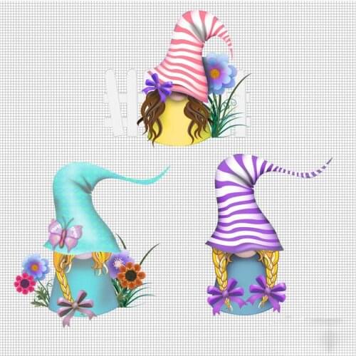 Spring Gnome Dies Scrapbooking Metal Cutting Valentine Crafts Scrapbooking & Paper Crafts Tag