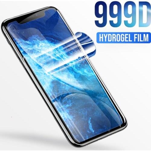 Glass Screen Protector Hydrogel Film Protective Glass For Iphone 12 Mini Pro Max 11 XR X XS Max 7 8 6s Plus Phone Accessories