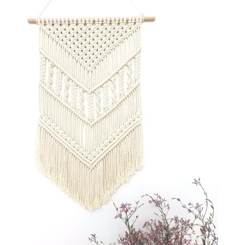 100% Handmade Macrame Wall Hanging Tapestry Macrame Wall Pendant