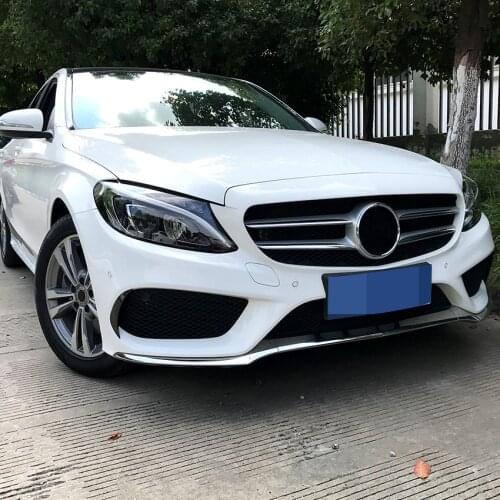 2021 Fit For C-class Benz W205 15-18 Bar Surround, Front Wind Blade Refit Decoration Sticker