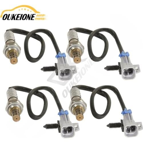 234-4343 234-4650 4pcs O2 Oxygen Sensor Upstream Downstream for Chevrolet Avalanche GMC Sierra Yukon Honda Passport Isuzu Axiom