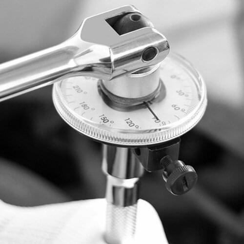 35% Hot Sales!!! Car 360 Degree 1/2inch Drive Angle Torque Gauge Meter Measurer Tool with Wrench