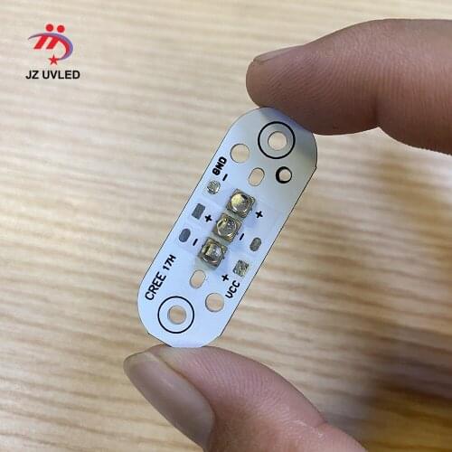 365nm UV LED Lamp Beads For Gel Curing Lamps Fluorescence Dark Injury Detection UV Sterilization LG 3535 Chip Quartz Package