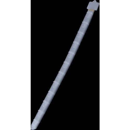 5PCS/Lot Plastic PP Retail Products Hanging Commodity Display Merchandise Clips Strips 12 Hooks/pc Supermarket Promotion