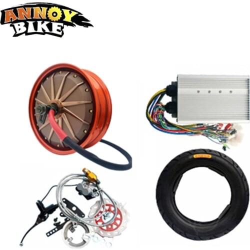 72v 96v 110v -144v High Speed 100km/h 5000w Electric Motorcycle Wheel Electric Car Motor Electric Motorcycle Motor DIY Kit