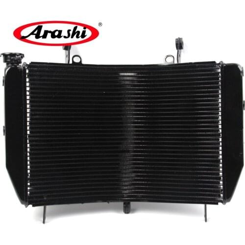 Arashi For YAMAHA R6 06-12 R-6 R 6 Radiator Cooler Motorcycle Cooling Parts Aluminum Engine Water Cooling