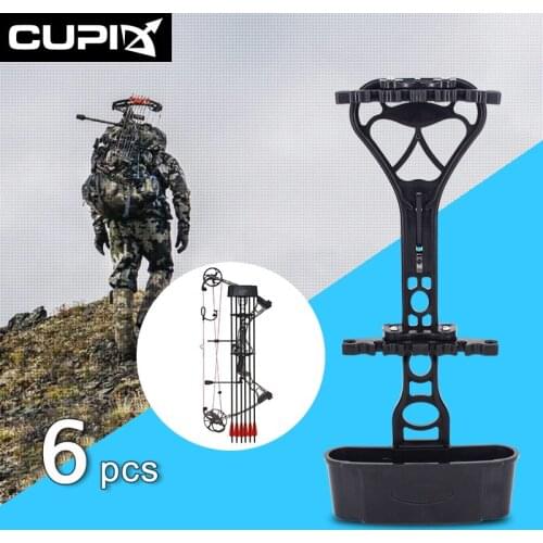 CP706 Compound Bow Universal 6pcs Arrow Box Outdoor Archery Camping Hunting