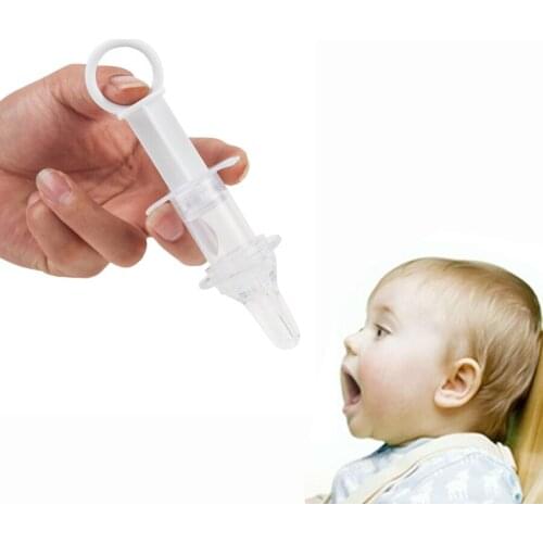 2019 Baby Kids Smart Medicine Dispenser Needle Feeder Squeeze Medicine Dropper Dispenser Medicine Feeding Utensils Anti Choke