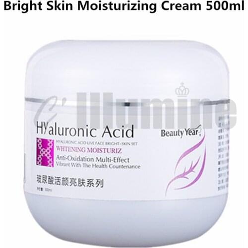 Hyaluronic Acid Bright Skin Moisturizing Day Night Cream 500m Anti-Oxidation Multi Effect