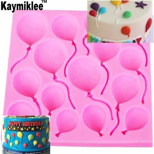 M891 Birthday Silicone Mold Fondant Mould Cake Decorating Tools Chocolate Gumpaste Mold, Sugarcraft, Chocolate Mold