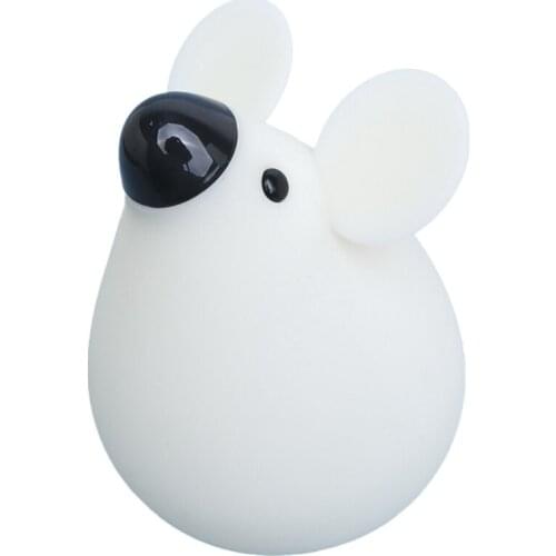 Night Light for Kids Cute Nightlight Mouse Lamp Silicone Bedside Lamp Home Decor Nursery Lamp Dimmable LED Lamp