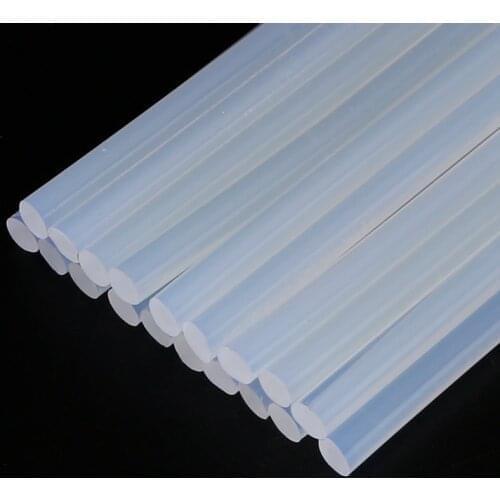 New 20 Pcs / set 7mm Hot Melt Glue Stick for Heat Pistol Glue 7x150mm High Viscosity Glue Glue Stick Repair Tool Kit DIY Hand To