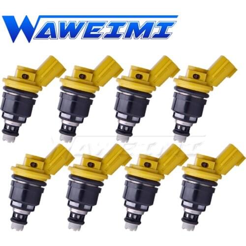 WAWEIMI Brand New 8x Fuel Injector OE 16600-RR543 650CC For Nisaan 300ZX Z32 RB25DET VG30DETT SR20DET KA24 16600RR543