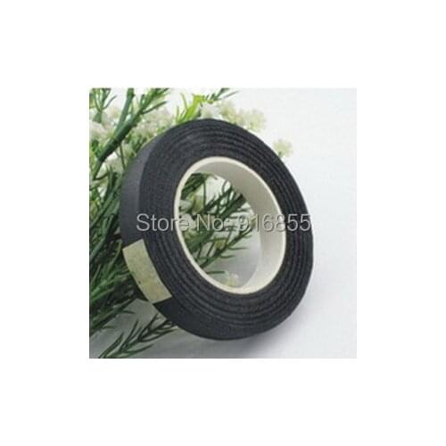 Wholesale Free Shipping12mm 5pcs/lot Paper Tape Black color For Nylon Stocking Flower And Butterfly Accessories DIY Handmade
