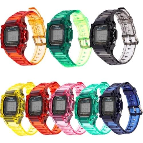 Soft TPU Watch Band Strap Bezel For Casio G-SHOCK DW-5600 DW5610 GW-M5610 GWB5600HR DW5000 Sport Watchband Belt Bracelet Case