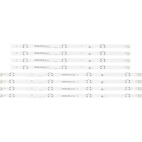 LED backlight strip 7 lamp for LG Innotek Direct 16Y 49inch 49LH60_FHD A B HC490DUN 49LH604V HC490DUN-ABRR1-211X LT-50C550