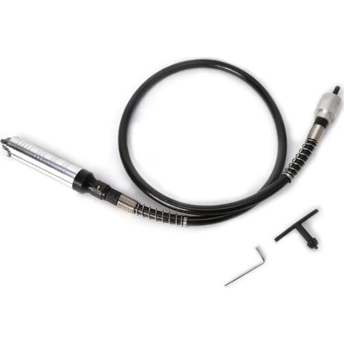 6mm Electric Grinder Extension Flexible Shaft with 0.3-4mm Key Chuck For Rotary Grinder Tool