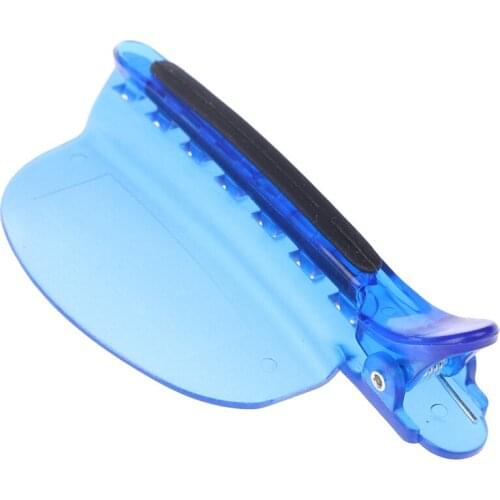 Blue Color 1 Pieces/lot Sectioning Clips For Quick & Easy Feather Hair Extension Installatio Easy/ Speed Separator Clips