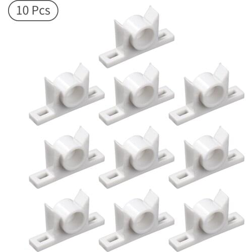 10Pcs Plastic Durable Door Stopper Reusable Wall Protection Door Stop Hidden Door Holders Floor Mounted Nail-free Door Stops