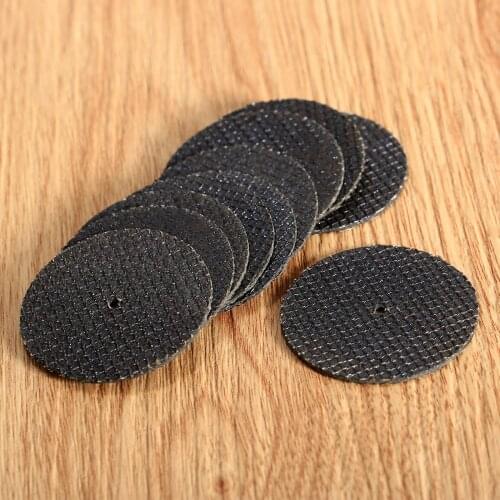 10PCS Fibre Resin Grit Dual Cutting Wheel Sanding Discs 38mm Cut Off Wheel Disc for Dremel Rotary Tools Wood Metal Cutting