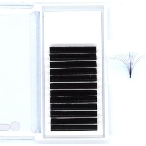 12 Lines Auto Fan Lashes Extension Volume Lashes mega volume Cílios 0.05 0.07 0.1 Easy-Fans Premium Natural Eyelashes Makeup