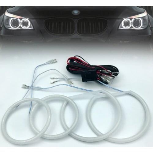 131/106 E90 E83 LED Angel Eyes Cotton SMD Halo Rings Light Headlights Running Light DRL Turn Light For BMW E87 E91 X3 E82 E81