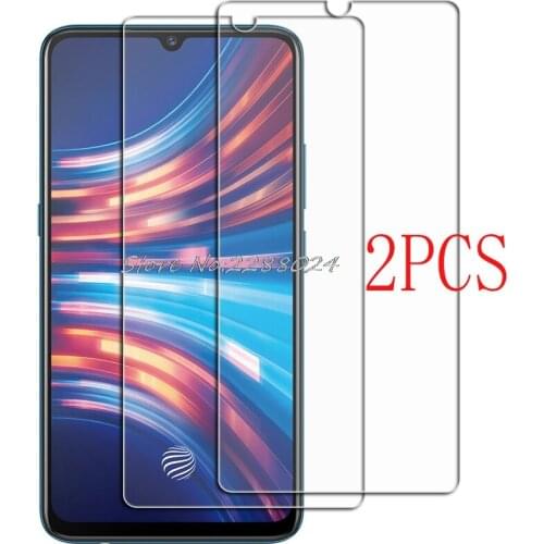 2PCS for Vivo V17 Neo Tempered Glass Protective FOR Vivo Z1x Z5 Y7s S1 V1907 6.38" Screen Protector Film phone Cover