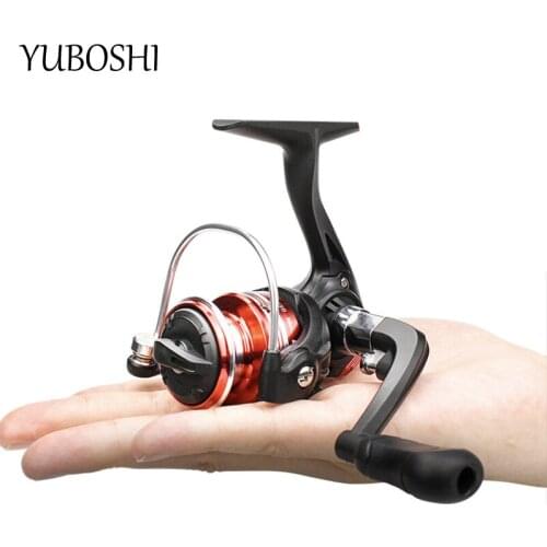 5.2:1 High Quality Spinning Wheel Max Drag 5KG Professional Soft Rubber Grip Fishing Reel Coil Mini Body Fishing Tools