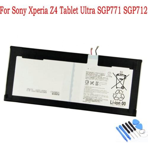 LIS2210ERPX LIS2210ERPC 6000mAh battery For Sony Xperia Z4 Tablet Ultra SGP771 SGP712 Tablet PC battery