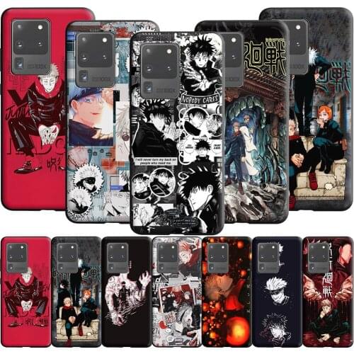 Jujutsu Kaisen Case for Samsung Galaxy A5 A6 A9 M11 M30S M21 M31 M31S S21 S21S S30 Plus Ultra M51 A02 A12 A32 A52 A72 F62 M62
