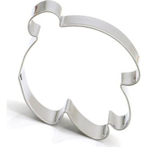 Hot Christmas Cookie Cutter Stainless Steel Cut Candy Biscuit Mold Cooking Tools Gingerbread Theme Metal Cutters Mould Snowman