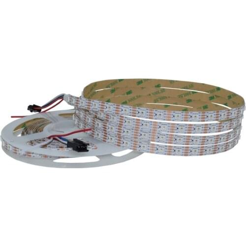 Individually addressable DC12V WS2815 LED pixel strip WS2812B/WS2813 Update double SPI signal digital tape 30/60LEDs/M 5M/Reel